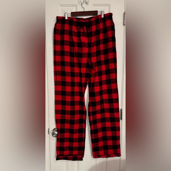 WONDERSHOP Men’s Lounge /
Pajama Set Red Buffalo Check, 💯 % Cotton NWT - Picture 7 of 16